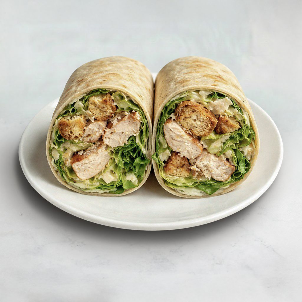 Chicken Caesar Wrap.