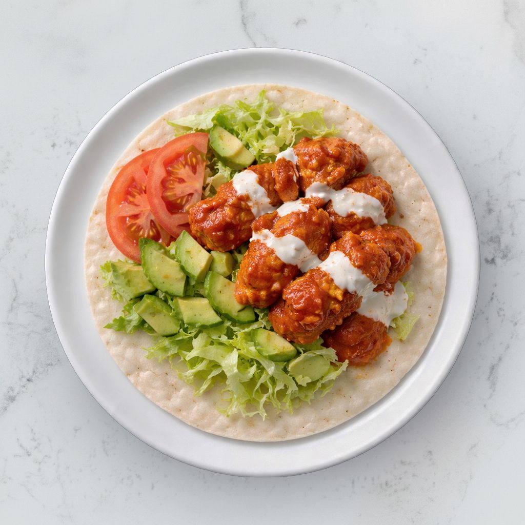 Buffalo Chicken Wrap.